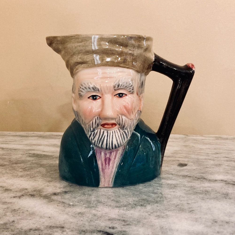 Vintage Old Man Character Toby Creamer